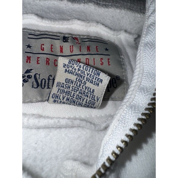 Seattle Mariners Hoodie Womens Sz M 1/4 Zip Pullover Soft As A Grape Embroidered - Picture 15 of 16